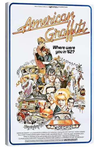 Canvas print American Graffiti