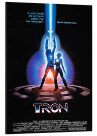 Aluminium print Tron