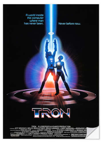 Selvklebende plakat Tron