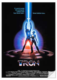 Selvklebende plakat Tron