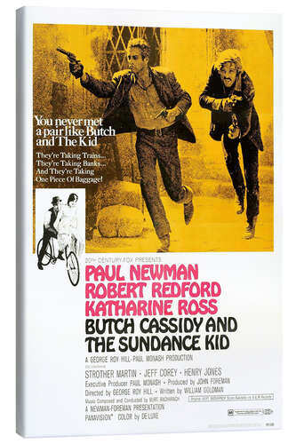 Canvas print Butch Cassidy and the Sundance Kid