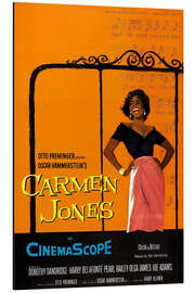 Quadro em alumínio CARMEN JONES, Dorothy Dandridge, 1954.20th Century Fox Film Corp.