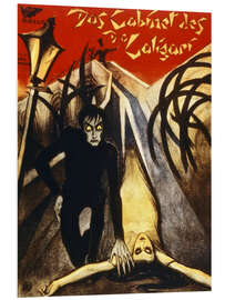 Tableau en PVC Le Cabinet du docteur Caligari (allemand)