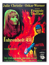 Juliste Fahrenheit 451