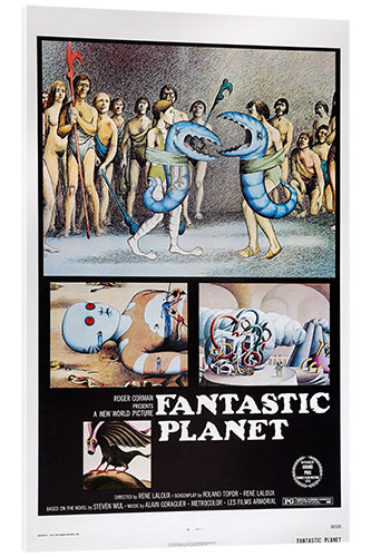 Acrylglas print Fantastic Planet 