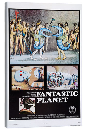 Lerretsbilde Fantastic Planet 