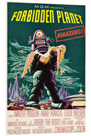 Foam board print Forbidden Planet