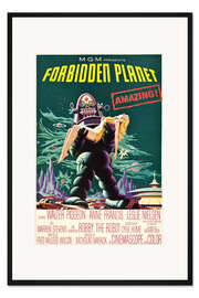 Gerahmter Kunstdruck Alarm im Weltall (englisch)