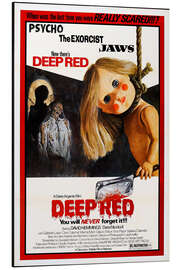 Magnettafel Rosso - Farbe des Todes (englisch)