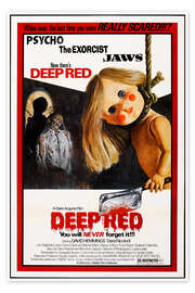 Plakat Deep Red