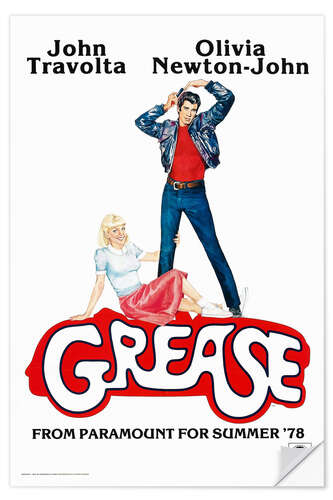 Autocolante decorativo Grease III