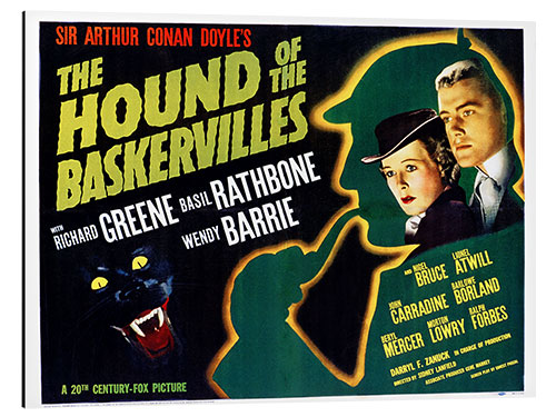 Stampa su alluminio The Hound of the Baskervilles