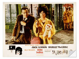 Sticker mural Irma la Douce (anglais)