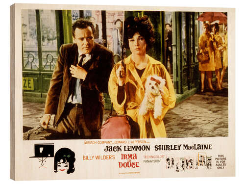 Puutaulu Irma la Douce