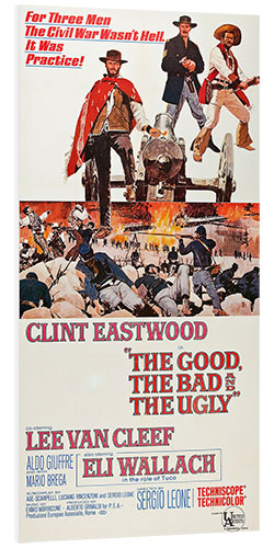 Foam board print The Good, the Bad and the Ugly