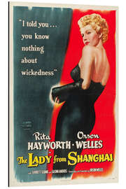 Magnettafel Die Lady von Shanghai (englisch)
