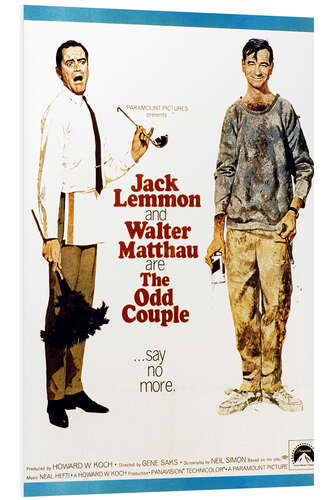 Stampa su PVC The Odd Couple