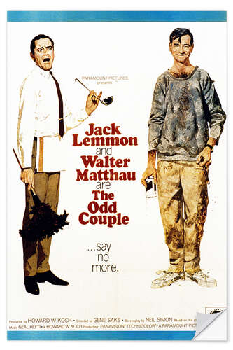 Wall sticker The Odd Couple