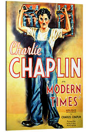 Magnettafel Charlie Chaplin - Moderne Zeiten (englisch)