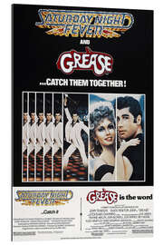 Galleritryck Saturday Night Fever / Grease