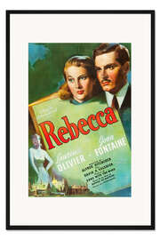 Gerahmter Kunstdruck Rebecca
