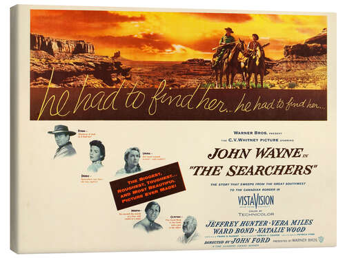 Canvas print The Searchers