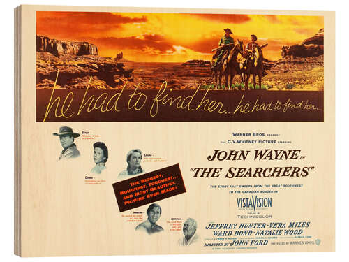 Puutaulu The Searchers