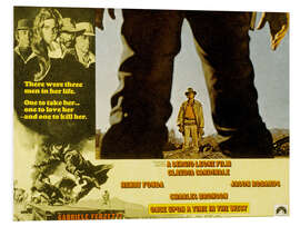 Foam board print Once Upon a Time in the West