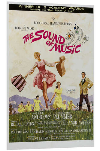 Foam board print The Sound of Music