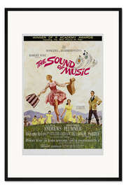 Gerahmter Kunstdruck Meine Lieder - meine Träume (englisch)