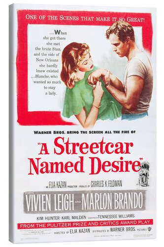 Canvas print A Streetcar Named Desire