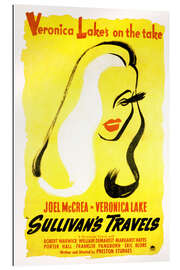 Gallery print Sullivans Travels, Veronica Lake, (poster art) 1941