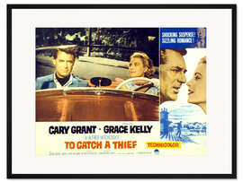 Gerahmter Kunstdruck Über den Dächern von Nizza (englisch)