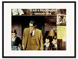 Gerahmter Kunstdruck Wer die Nachtigall stört