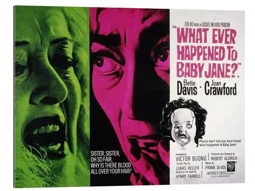 Quadro em plexi-alumínio What Ever Happened to Baby Jane?