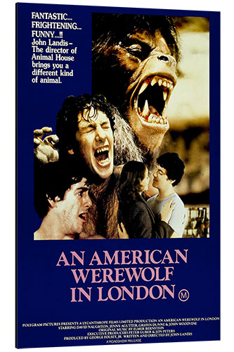 Quadro em alumínio An American Werewolf in London II