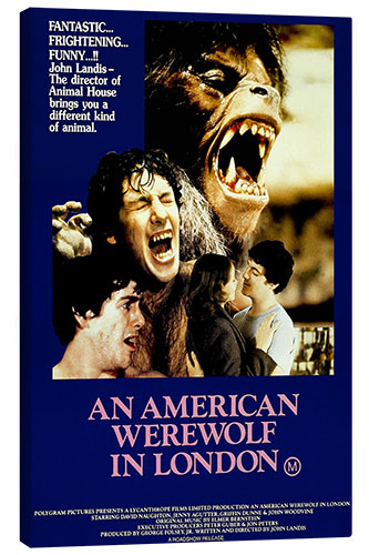 Canvas print An American Werewolf in London II