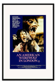 Gerahmter Kunstdruck American Werewolf (englisch) II