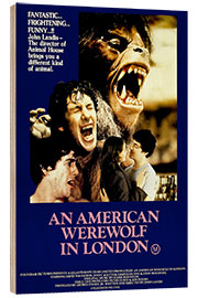 Wood print An American Werewolf in London II