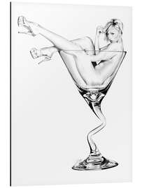 Magnettafel Martini Sunrise