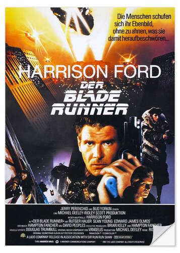 Selvklæbende plakat Blade Runner