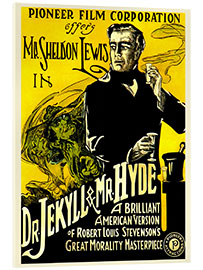 Acrylglasbild Dr. Jekyll and Mr. Hyde