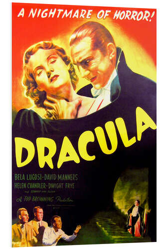 Obraz na PCV Dracula, Bela Lugosi