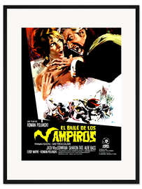 Gerahmter Kunstdruck Tanz der Vampire (spanisch)