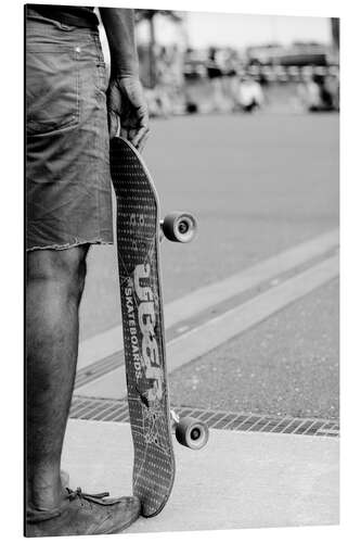 Aluminium print Skateboard freedom II