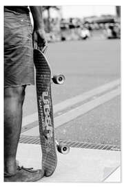 Selvklebende plakat Skateboard freedom II