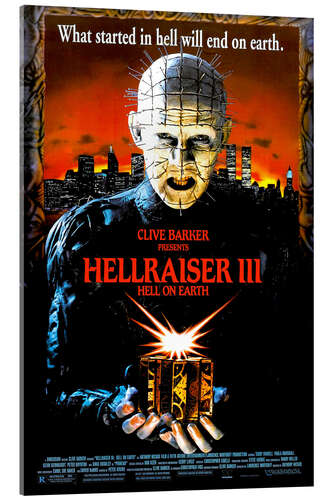 Acrylic print Hellraiser III: Hell on Earth