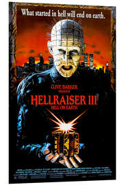 Foam board print Hellraiser III: Hell on Earth