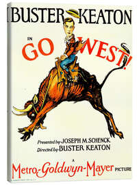 Stampa su tela Go West