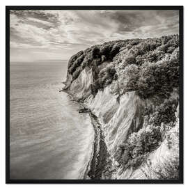 Gerahmter Kunstdruck [kreide/II]